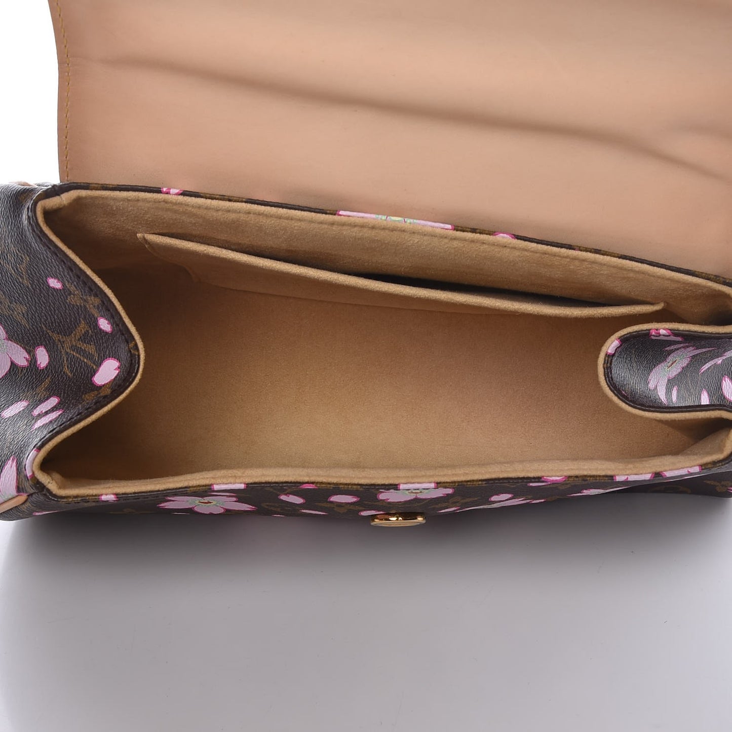 Monogram Cherry Blossom Sac Retro Bag Brown