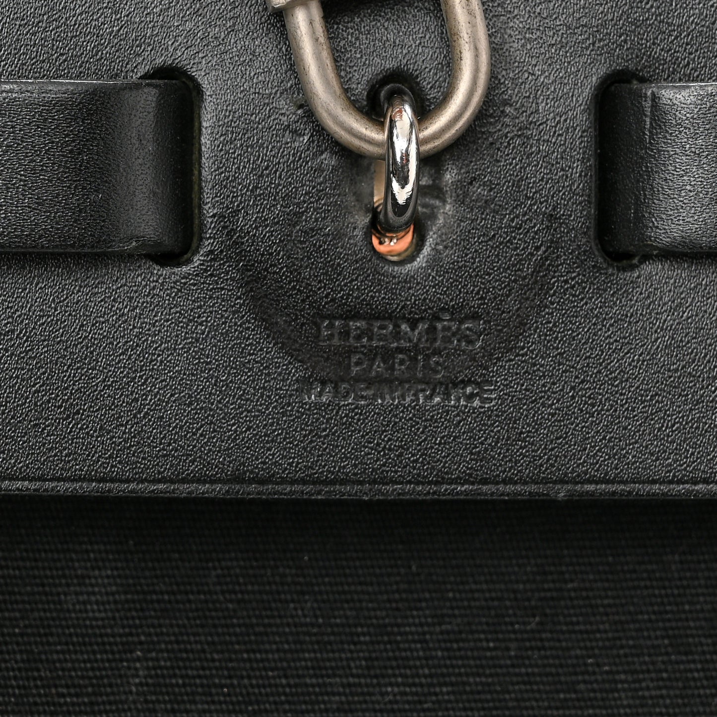 Toile Vache Calfskin Herbag 39 MM Black