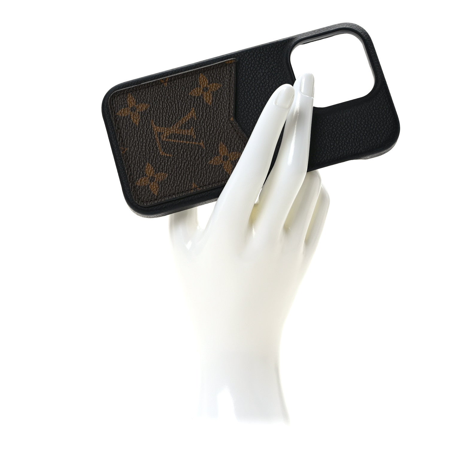 Louis Vuitton Monogram Pallas iPhone 14 Pro Bumper Black 2 of 5