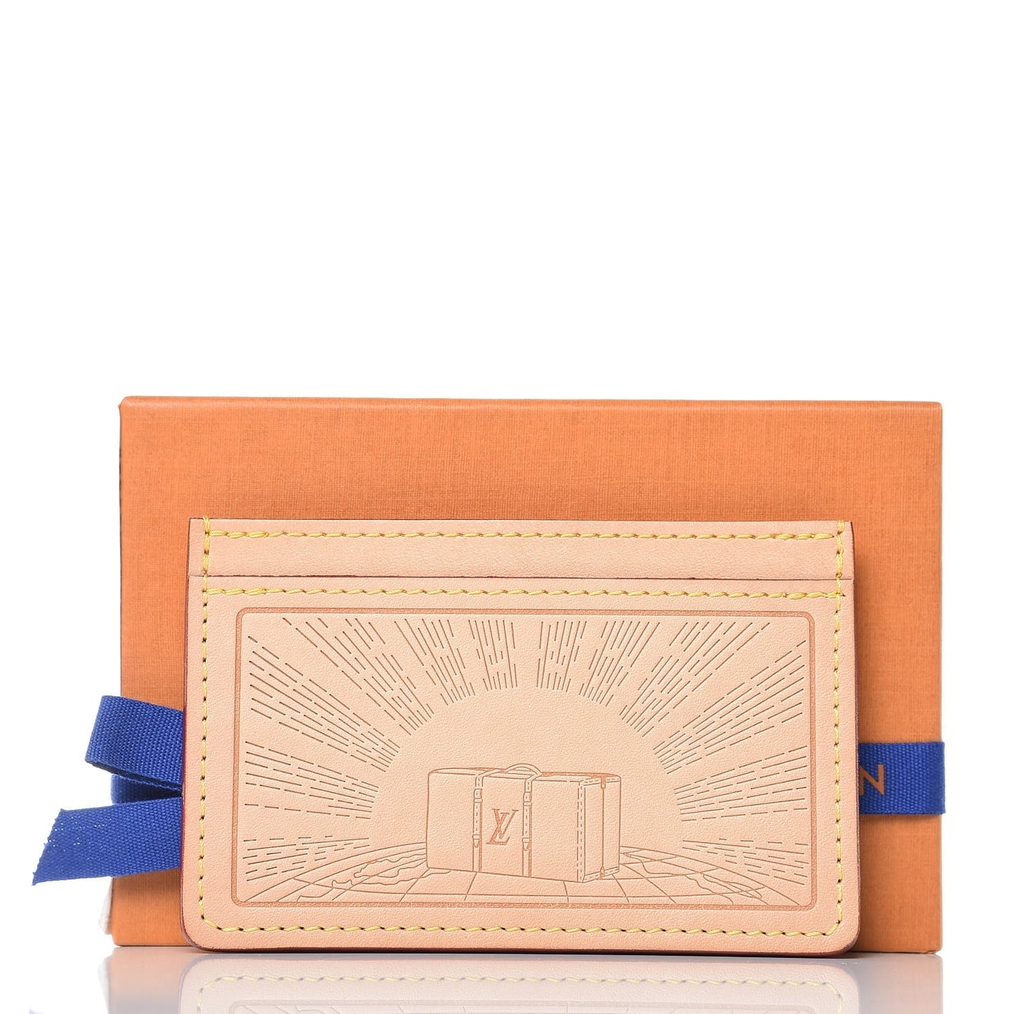 Vachetta Voyages Card Holder