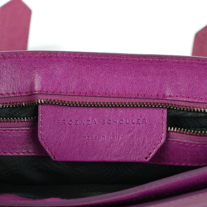 Proenza Schouler Lambskin PS1 Pochette Clutch Lemon 8 of 10