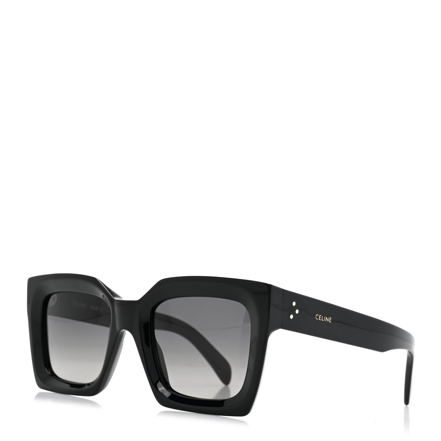 Celine Polarized CL 40130I Sunglasses Black 1 of 7