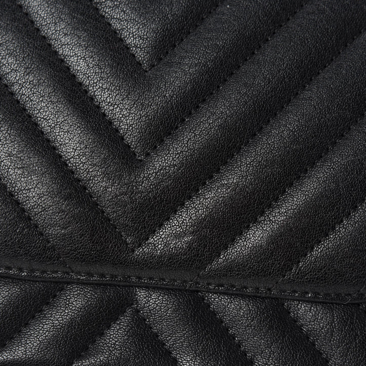 Sheepskin Chevron Quilted 2.55 Reissue 227 Flap So Black