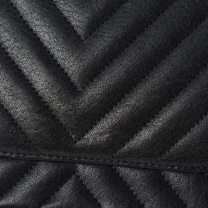 Chanel Sheepskin Chevron Quilted 2.55 Reissue 227 Flap So Black 12 of 20