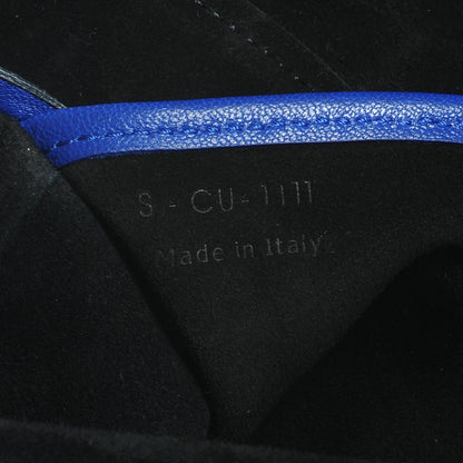 Celine Lambskin Small Gourmette Shoulder Bag Royal Blue 7 of 7