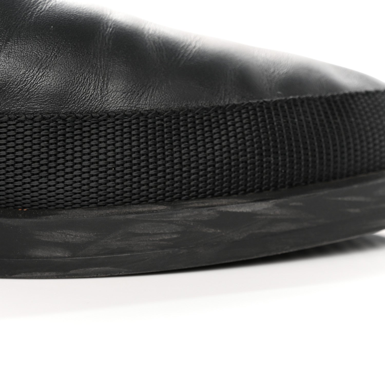 Prada Calfskin Mens Slip On Sneakers 8 Black 12 of 15