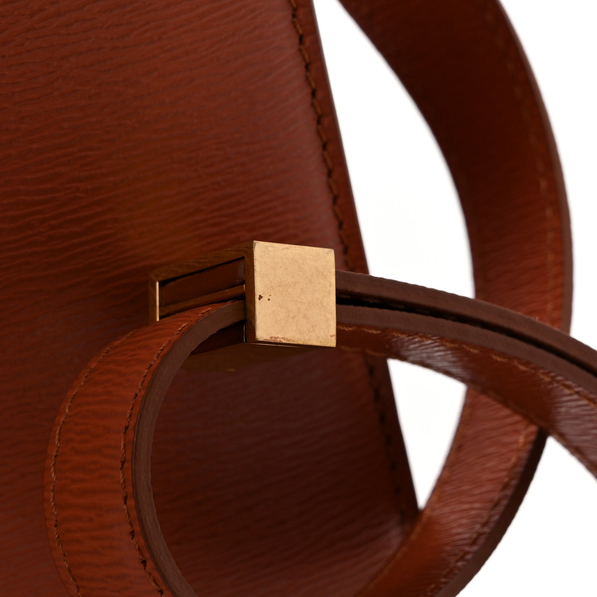 Celine Liege Calfskin Medium Classic Box Flap Bag Terracotta 27 of 33