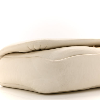 Gucci Lambskin Mini GG Milano Top Handle Shoulder Bag White 9 of 12