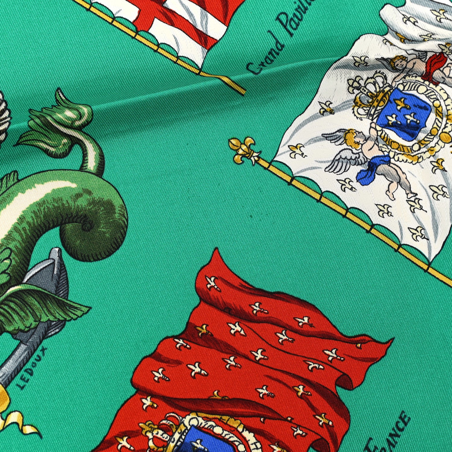 Hermes Silk Pavois Scarf 90 3 of 11