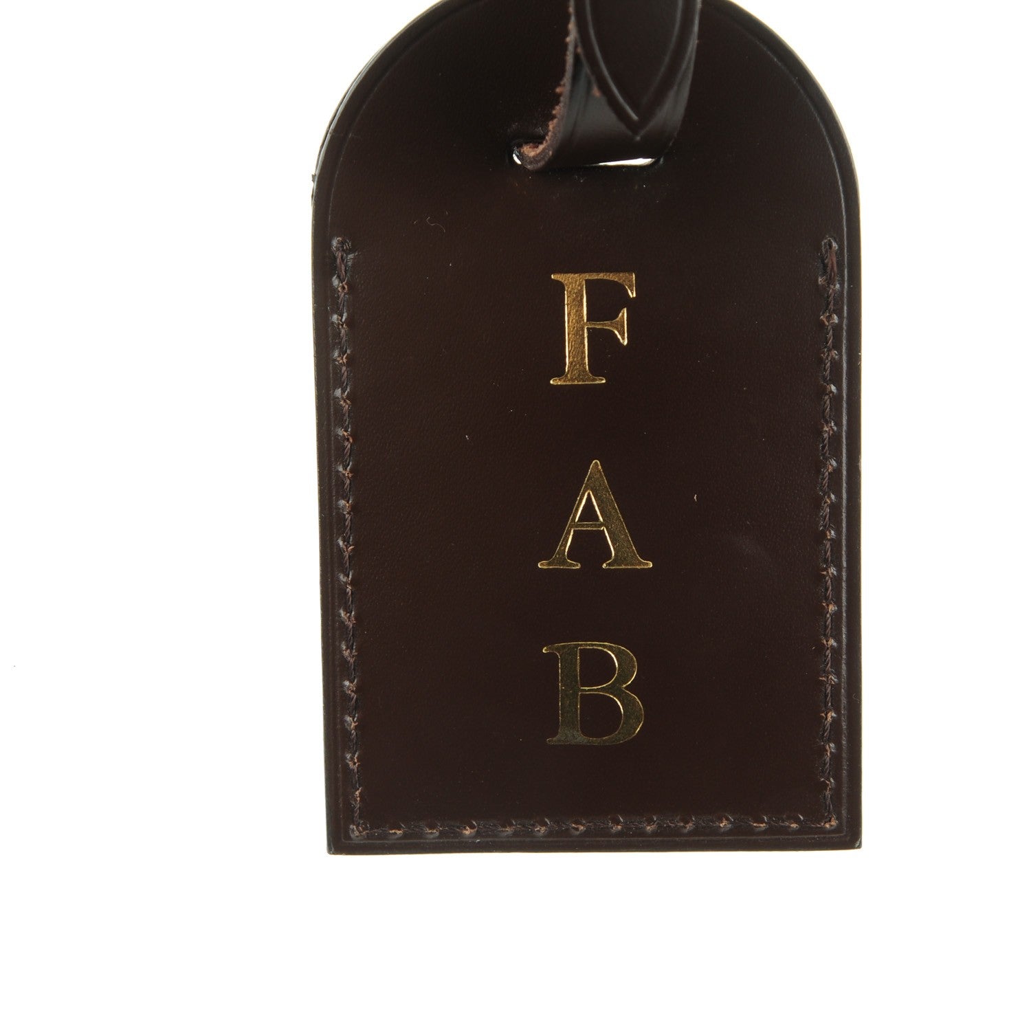 Louis Vuitton Calfskin Luggage Tag Ebene 4 of 4