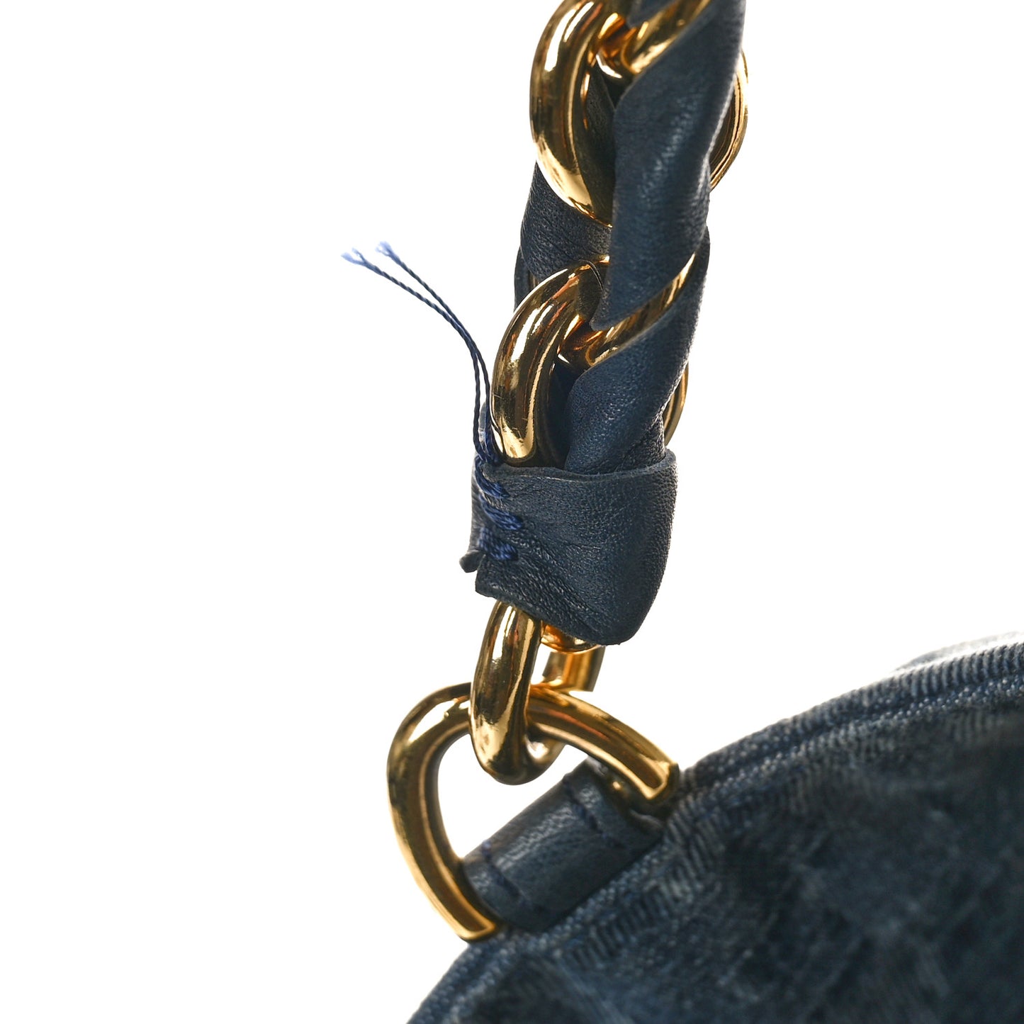 Denim Zucca Mia Tote Blue
