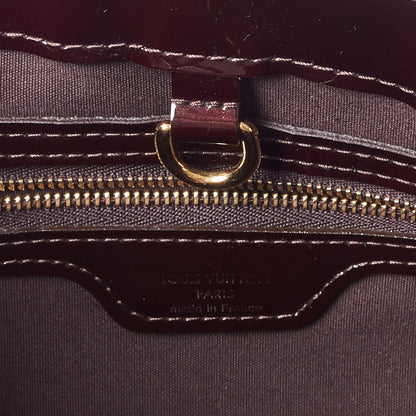 Louis Vuitton Vernis Wilshire PM Amarante 8 of 8