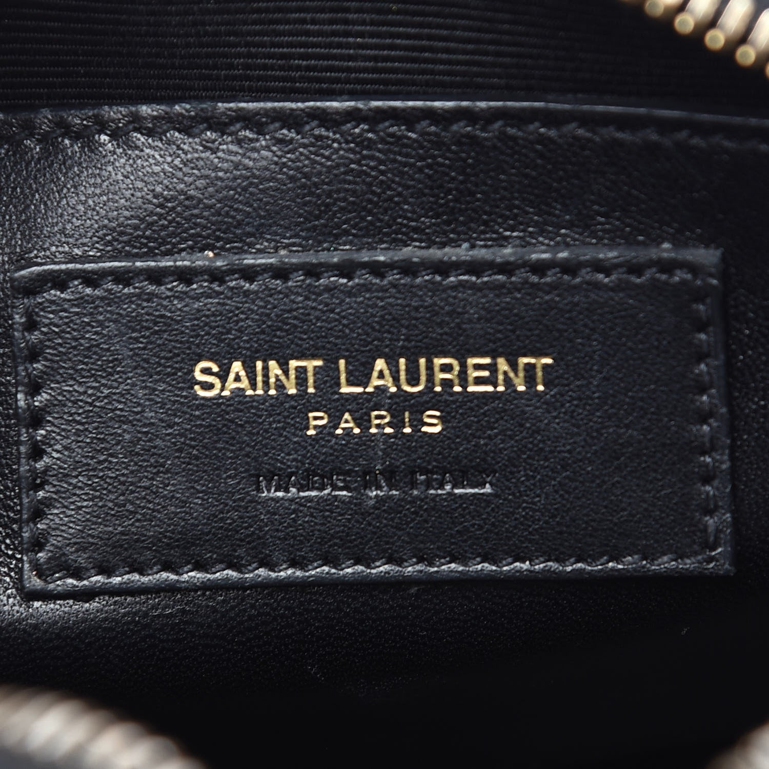Saint Laurent Grain De Poudre Small Classic Monogram Camera Bag Black 5 of 9