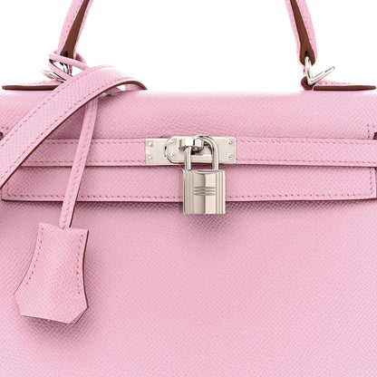 Hermes Epsom Kelly Sellier 25 Mauve Sylvestre 7 of 10