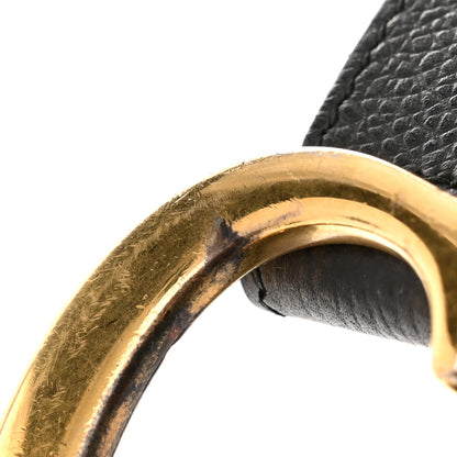 Christian Dior Grained Calfskin Saddle Bag Black 14 of 14