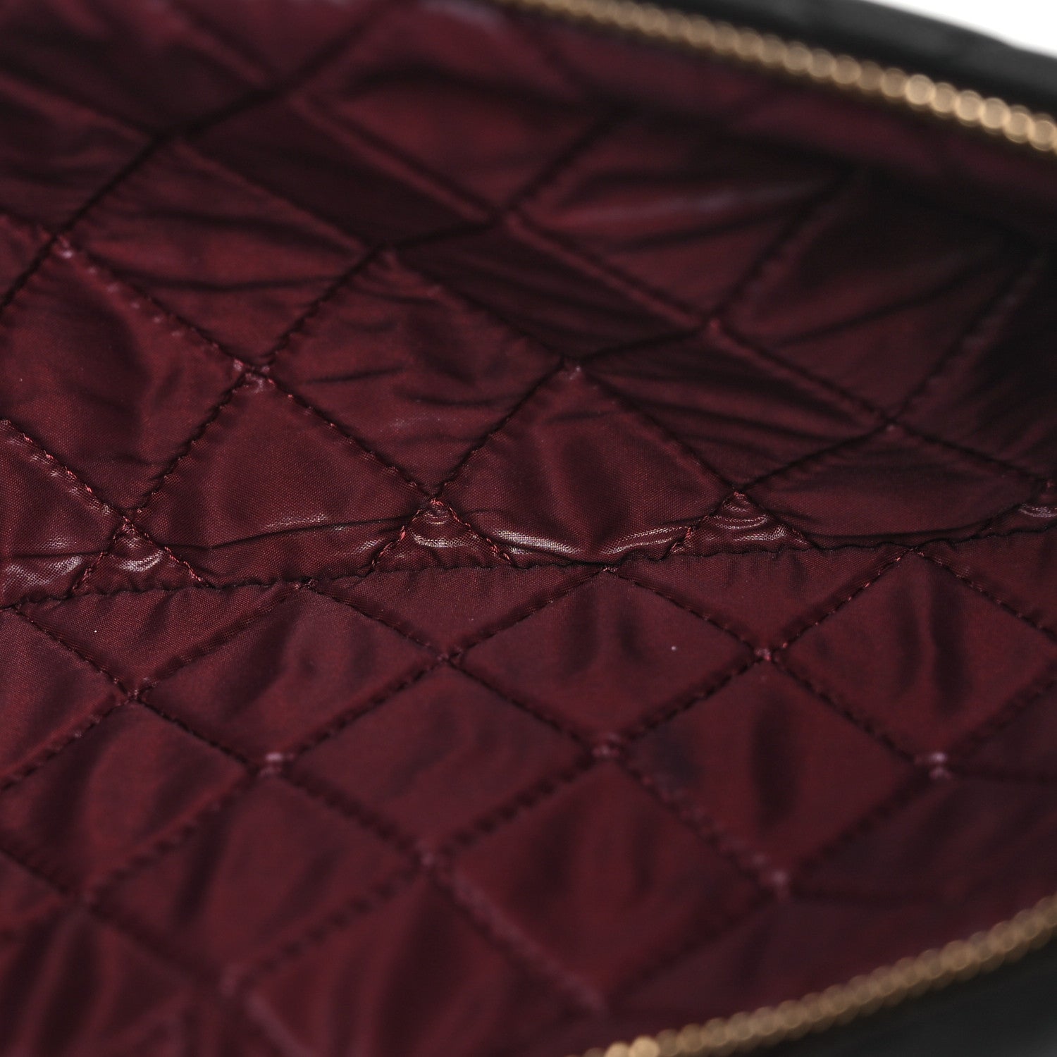 Chanel Lambskin Quilted CC Beauty Clutch Black 6 of 15