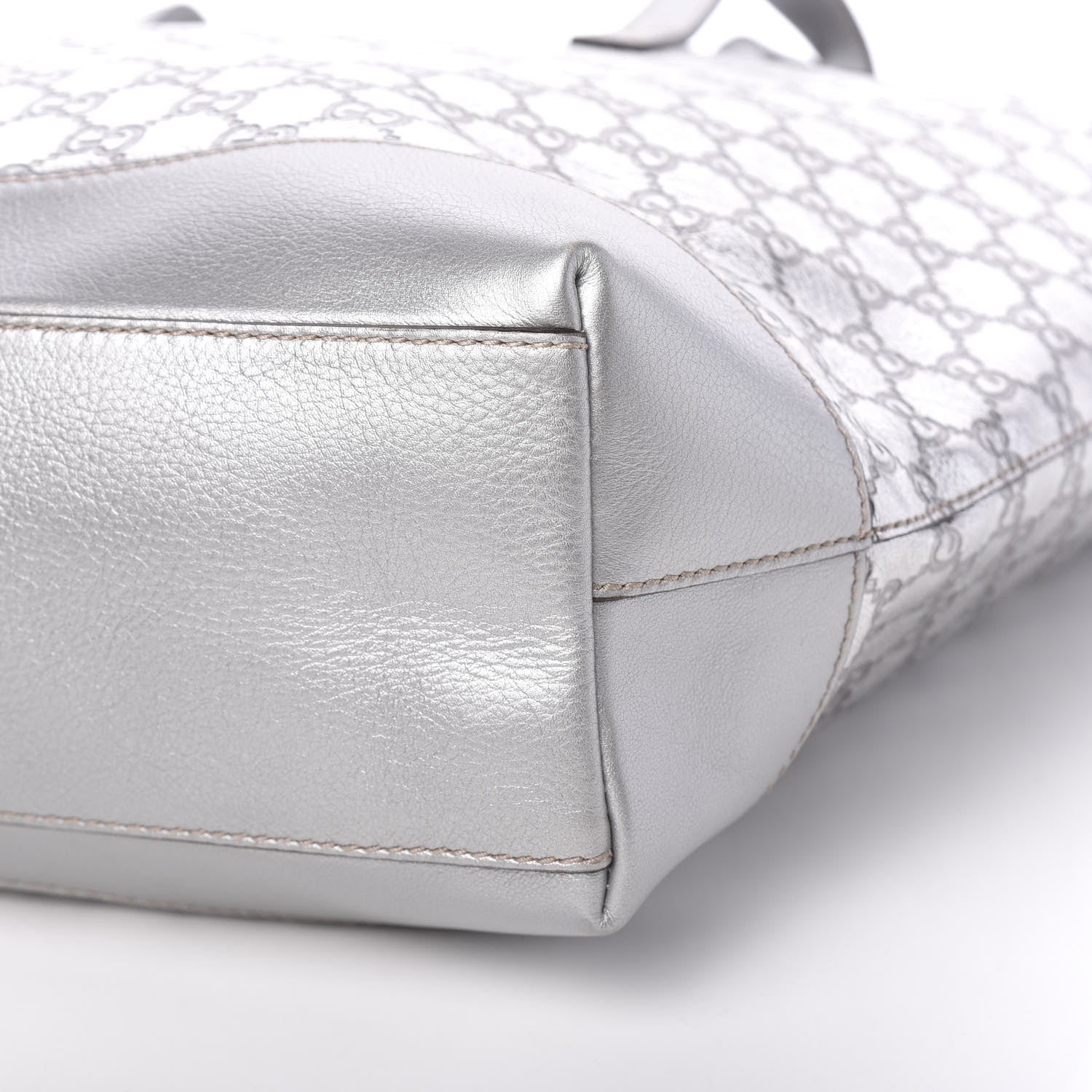 Gucci Guccissima Large Tote Silver 13 of 13