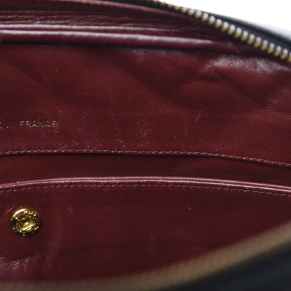 Chanel Lambskin Quilted Shoulder Bag Navy Blue 13 of 18