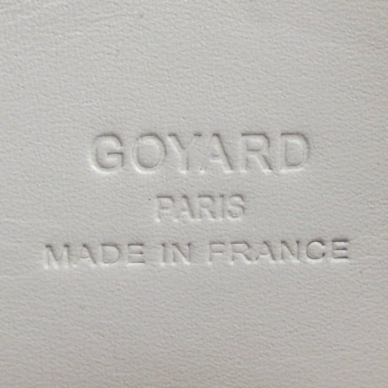 Goyardine Amakios PM Bowler Tote bag White