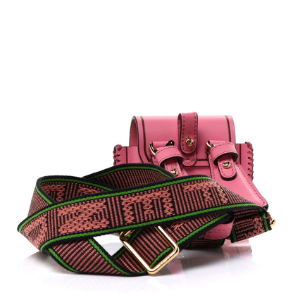 Fendi Vitello King Logo Pico Baguette Strap Airpods Pro Case Pink 2 of 8