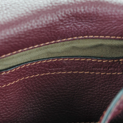 Chloe Calfskin Mini Marcie Round Crossbody Bag Dark Velvet 6 of 8