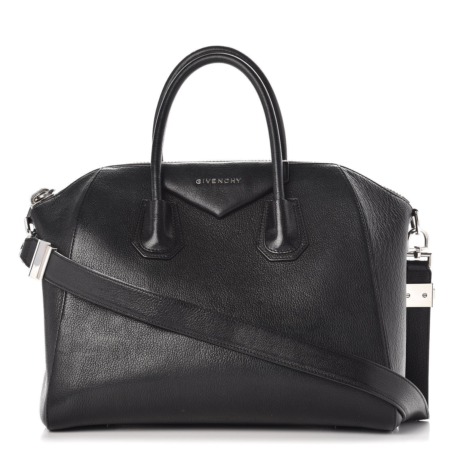 Givenchy Sugar Goatskin Medium Antigona Black 1 of 10