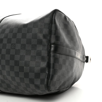 Louis Vuitton Damier Graphite Keepall Bandouliere 55 9 of 14
