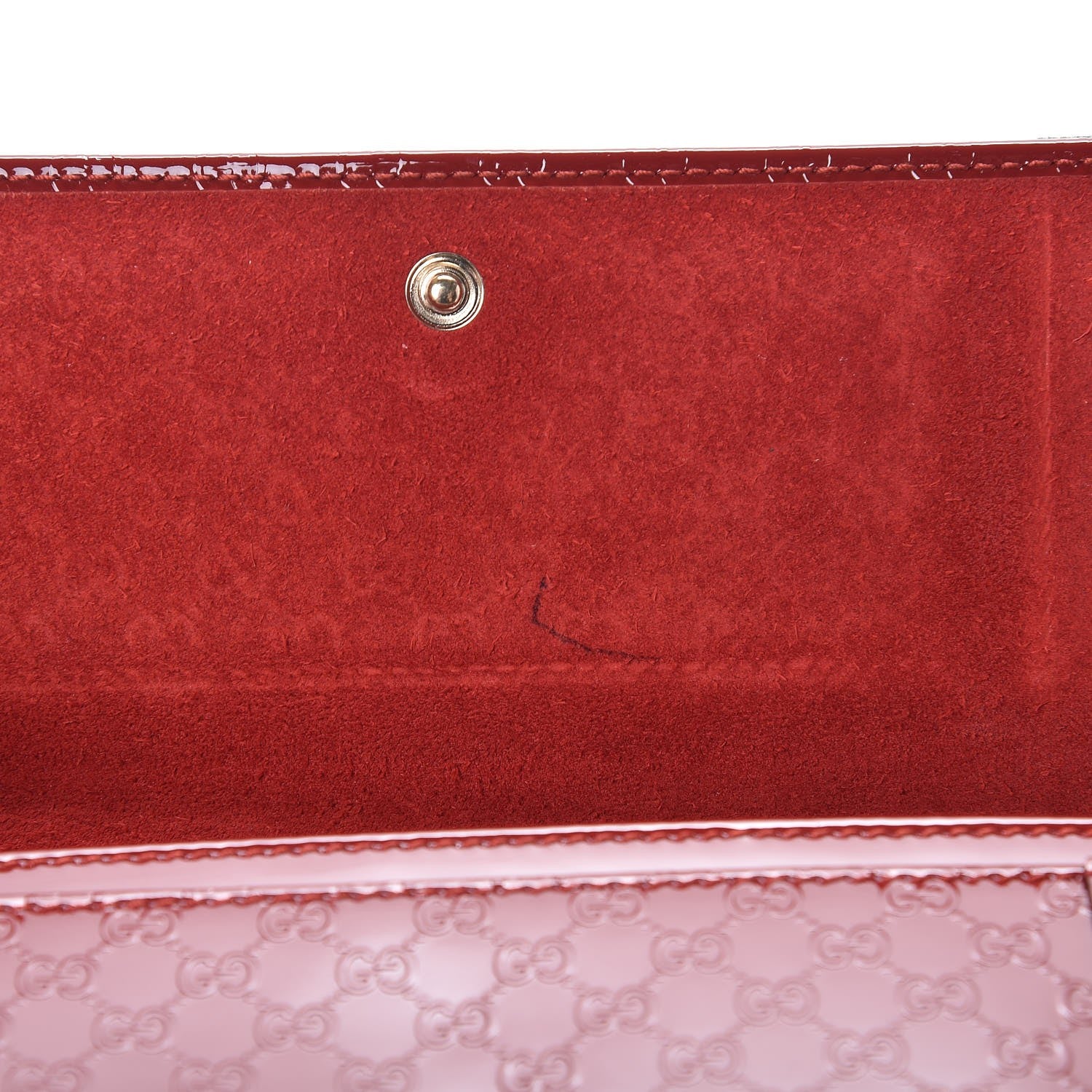Gucci Patent Microguccissima Nice Wallet Rose Bed 8 of 9