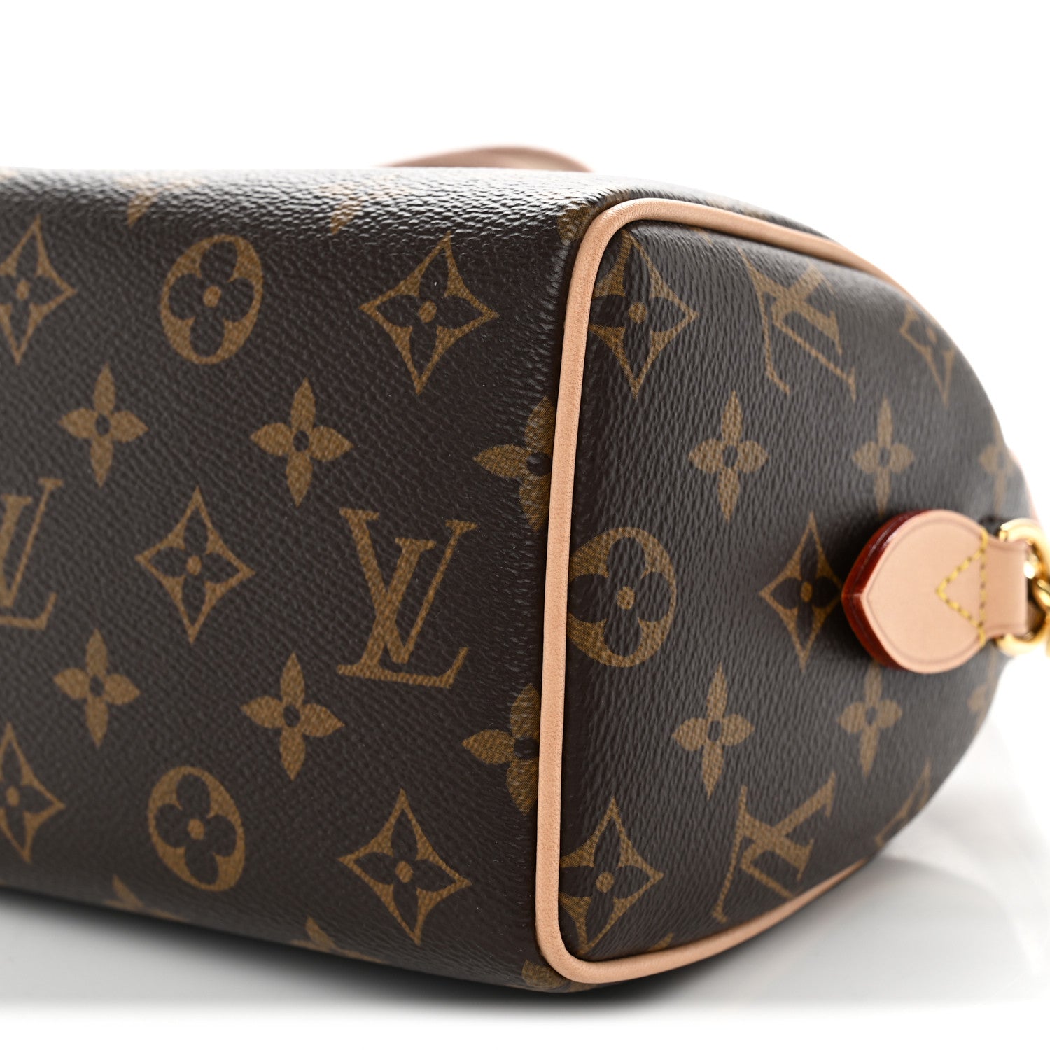 Louis Vuitton Monogram Speedy Bandouliere 20 Beige 9 of 10