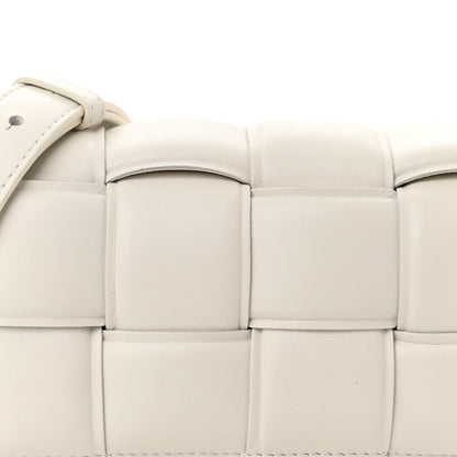 Bottega Veneta Nappa Maxi Intrecciato Padded The Belt Cassette Bag Chalk 10 of 12
