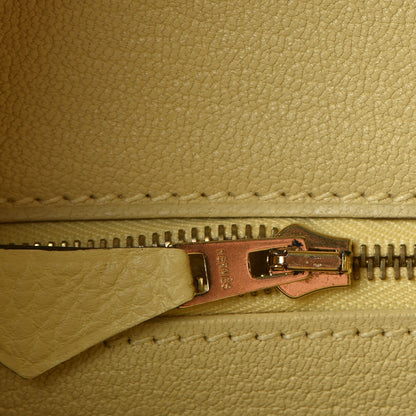 Hermes Togo Birkin 30 Jaune Poussin 17 of 36