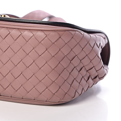 Bottega Veneta Nappa Intrecciato BV Luna Shoulder Bag Deco Rose 10 of 11