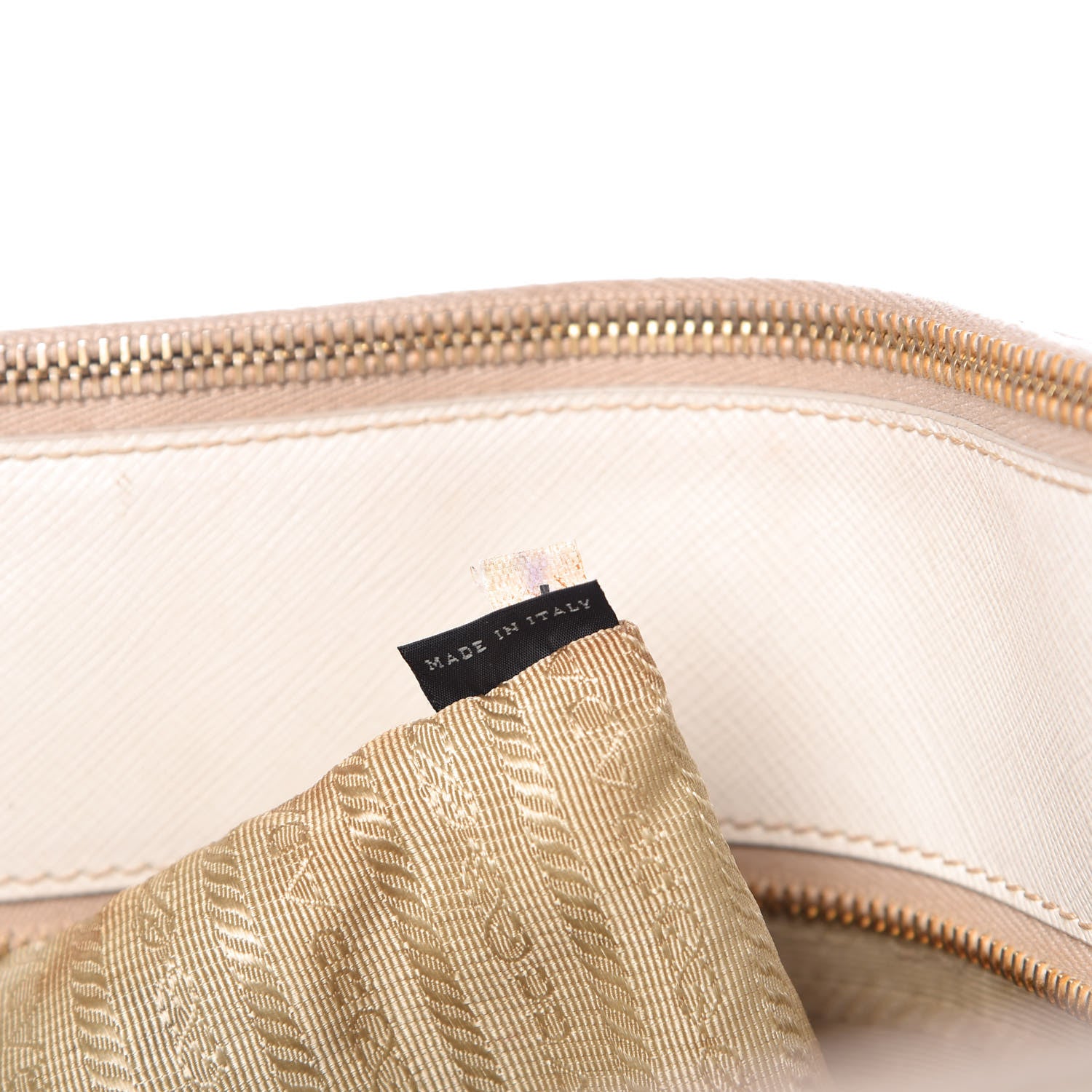 Prada Saffiano Large Galleria Double Zip Tote Talco 6 of 23