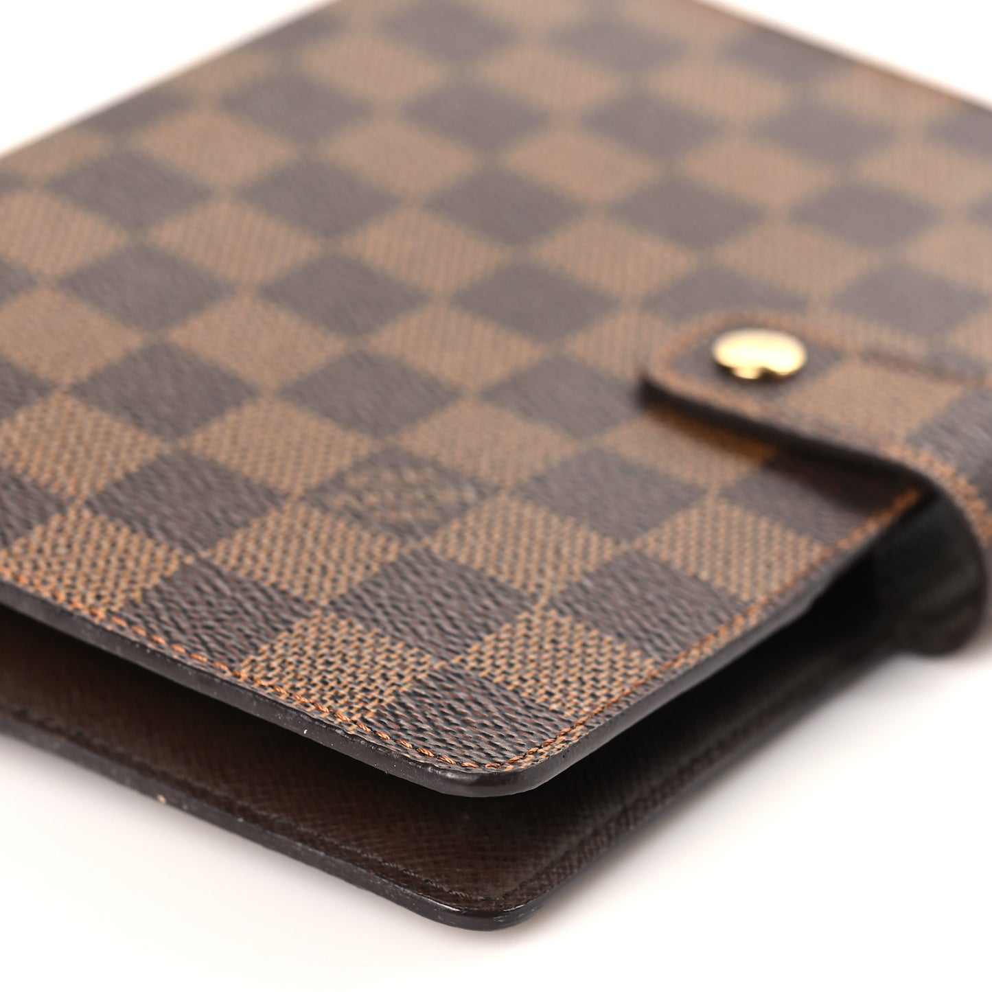 Damier Ebene Medium Ring Agenda Cover