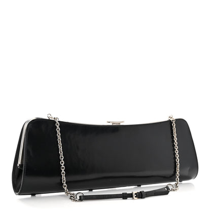 Christian Dior Glazed Calfskin Bondage Clutch Black 3 of 11