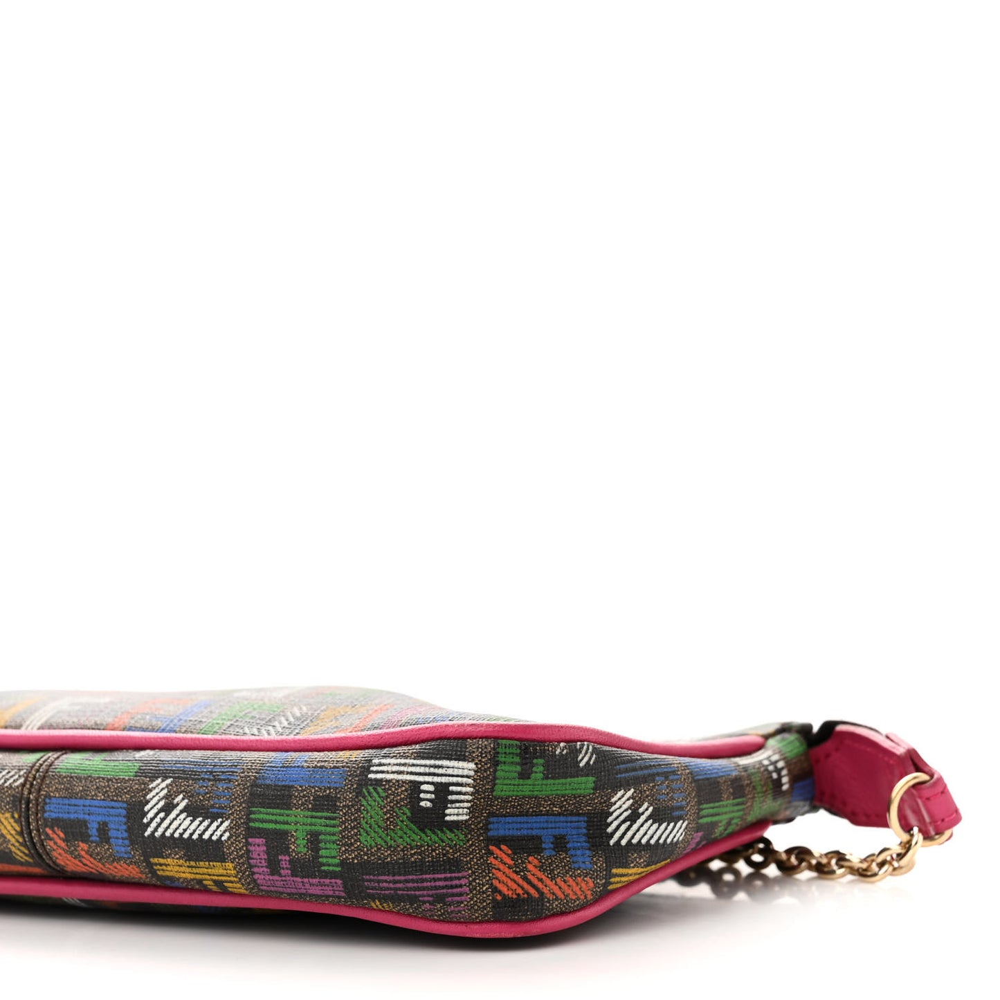 Zucchino Spalmati FF Multicolor Pochette Tobacco Multicolor Fuchsia
