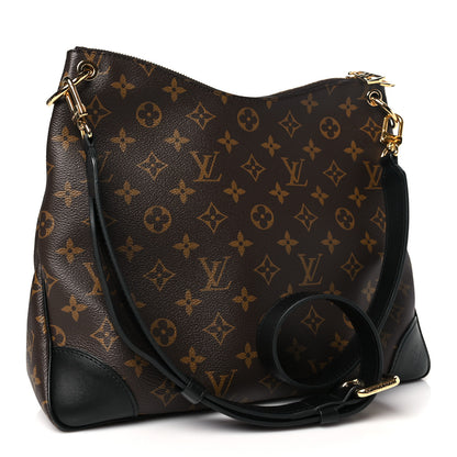 Louis Vuitton Monogram Odeon MM Black 4 of 10