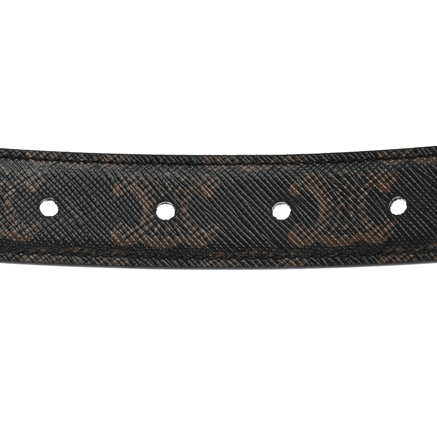 Canvas Calfskin Reversible 25mm Triomphe Belt 85 34 Black