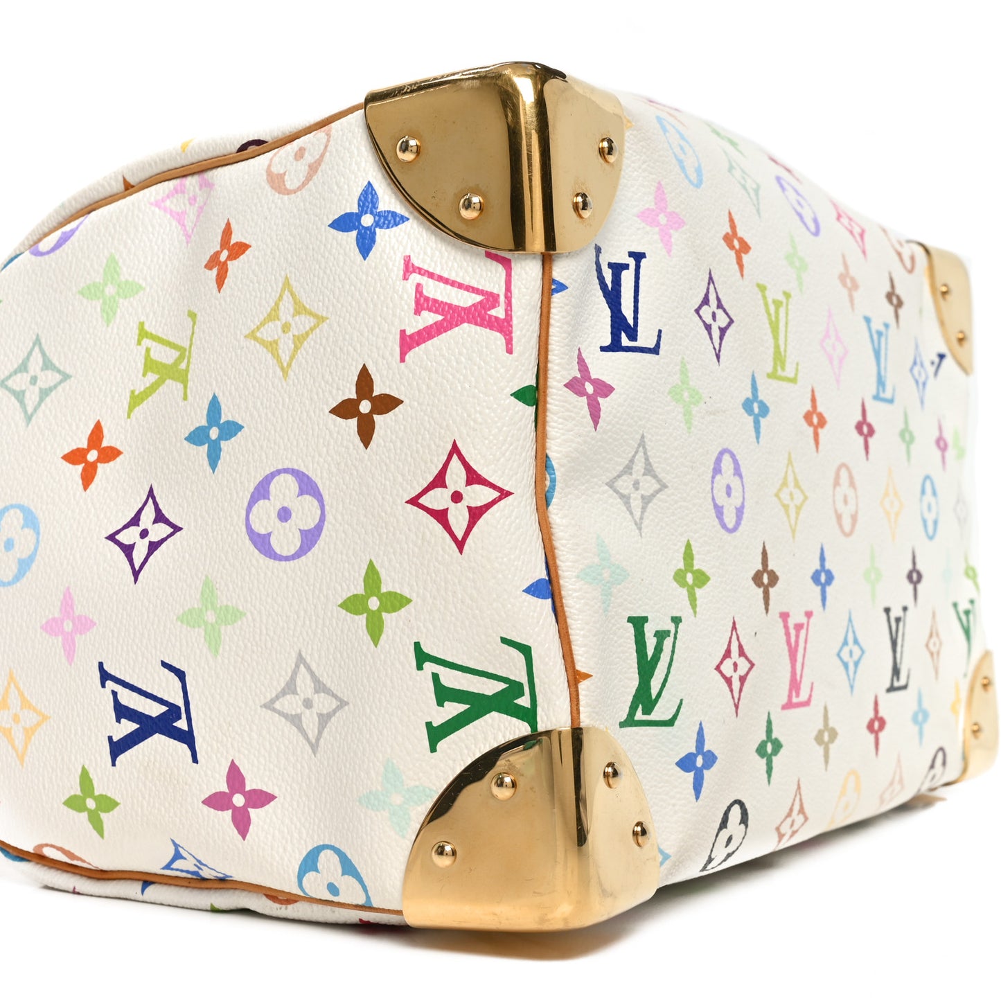 Monogram Multicolor Speedy 30 White