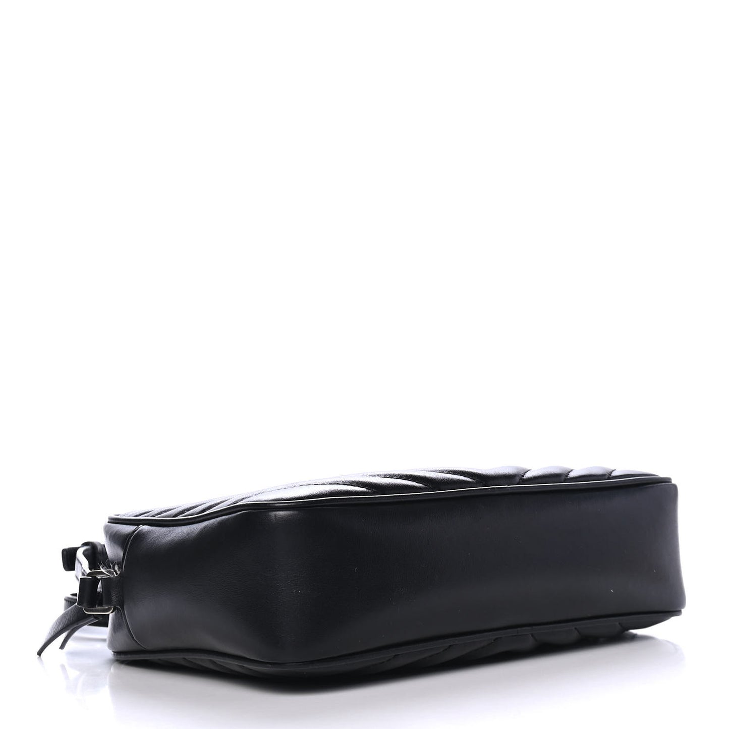 Calfskin Matelasse Monogram Lou Camera Bag Black
