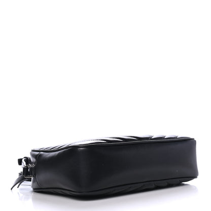 Saint Laurent Calfskin Matelasse Monogram Lou Camera Bag Black 3 of 4