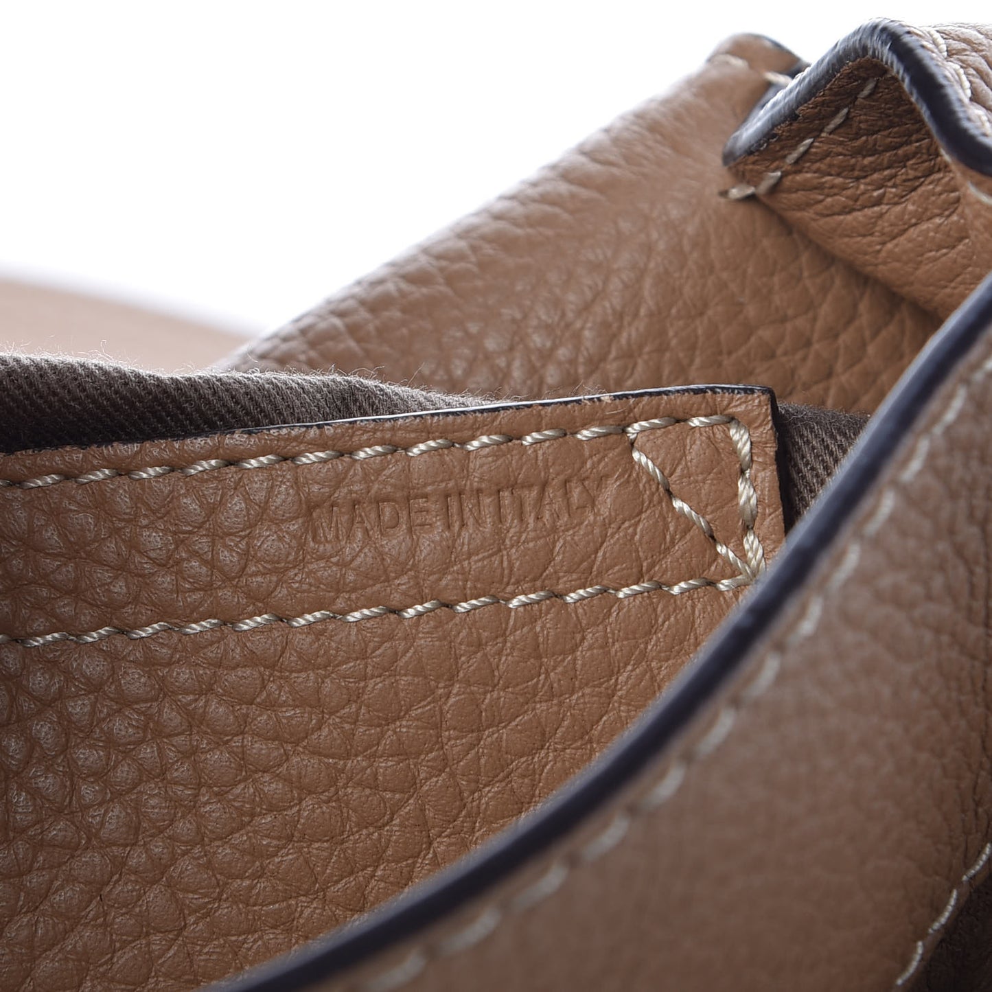 Calfskin Medium Marcie Round Crossbody Bag Nut