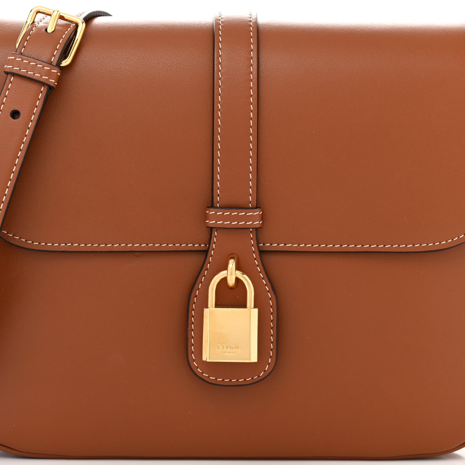 Celine Smooth Calfskin Medium Tabou Tan 8 of 11