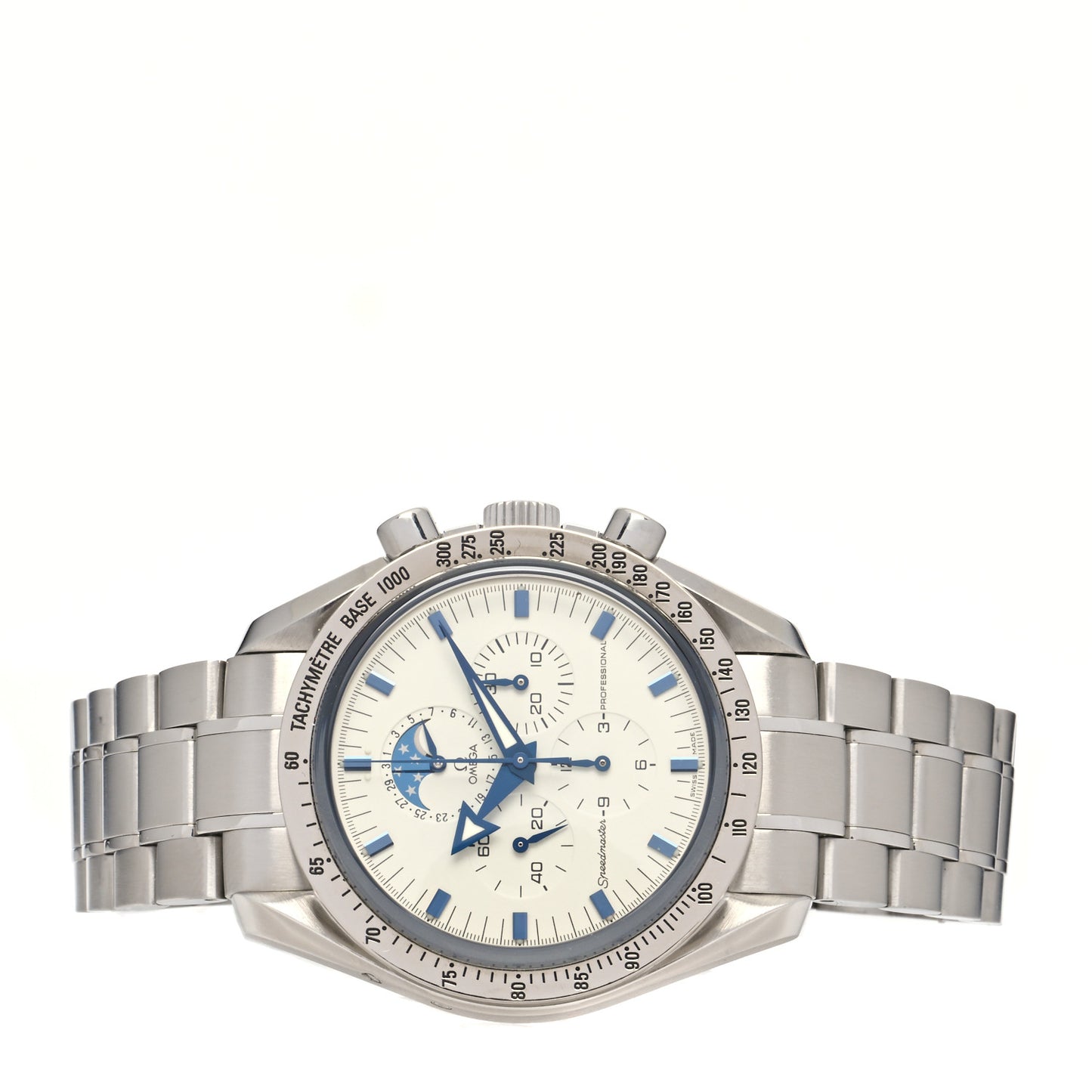 Stainless Steel 42mm Speedmaster Moonwatch Moonphase Professional Chronograph Manual Winding Watch 3575.20.00