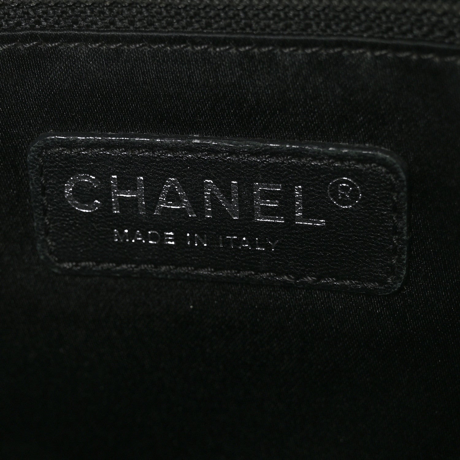 Chanel Caviar Quilted Grand Shopping Tote GST Black 7 of 11