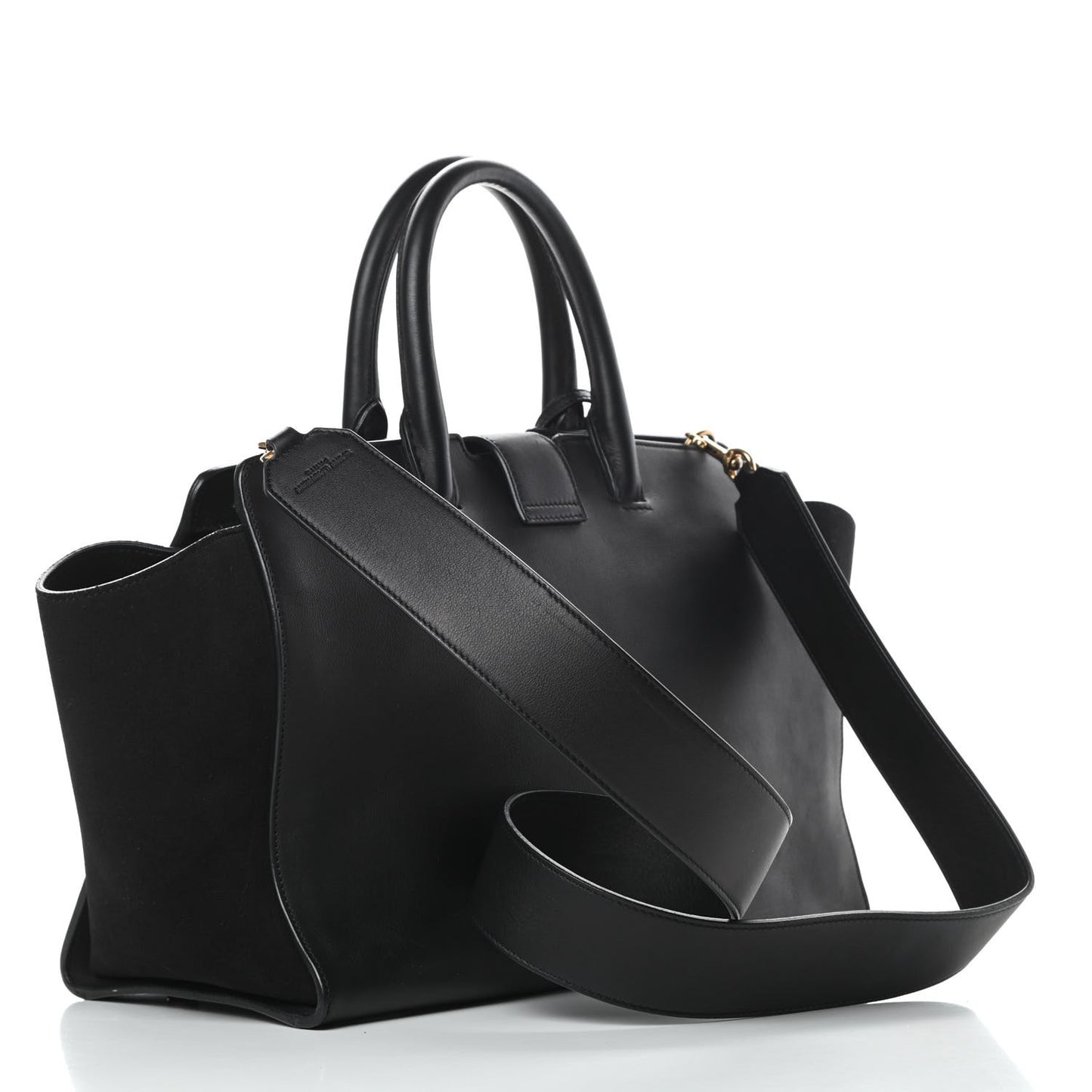 Calfskin Small Monogram Downtown Cabas Black