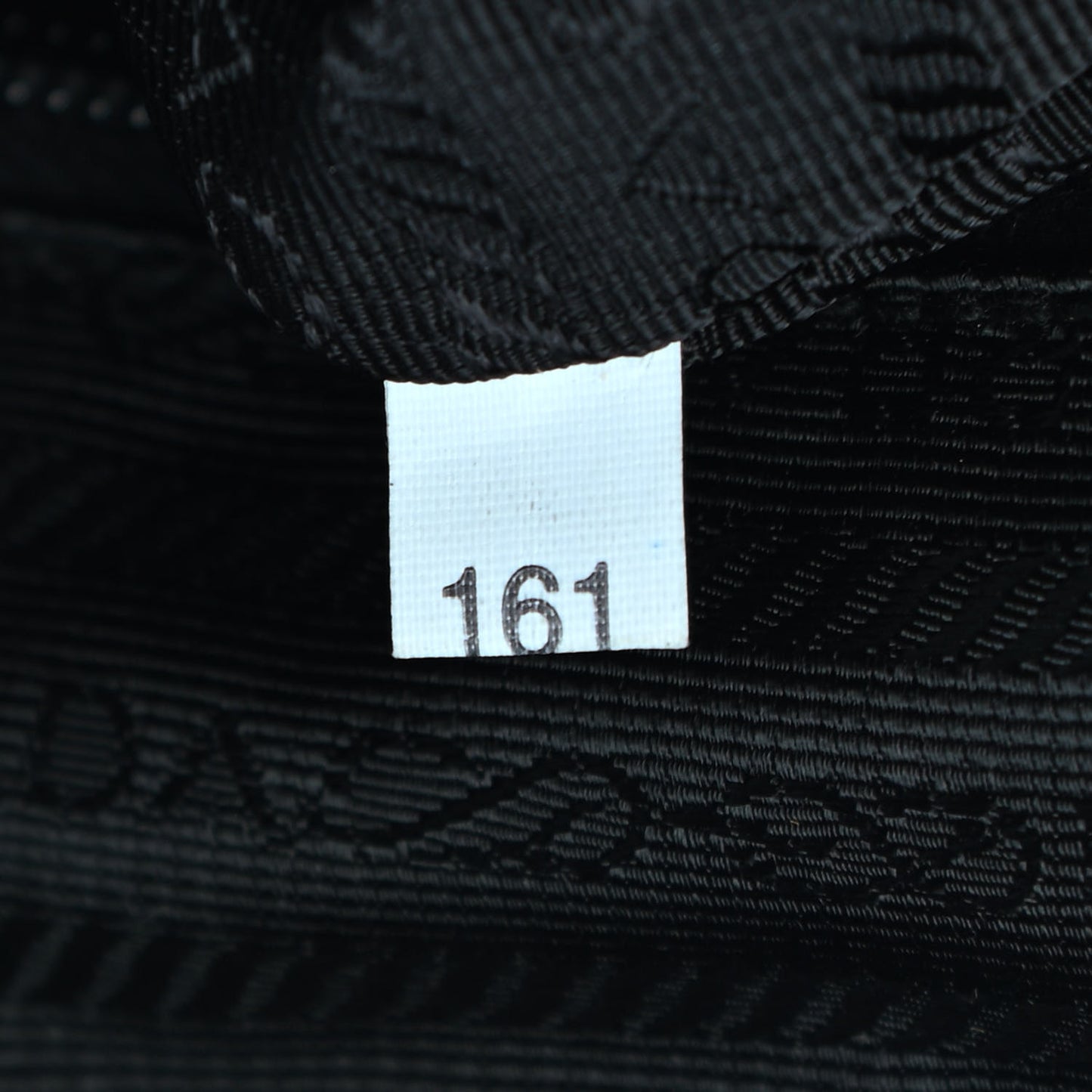 Nylon Tessuto Messenger Bag Black