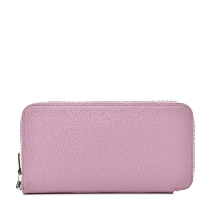Hermes Epsom Silk'In Wallet Mauve Sylvestre 1 of 9