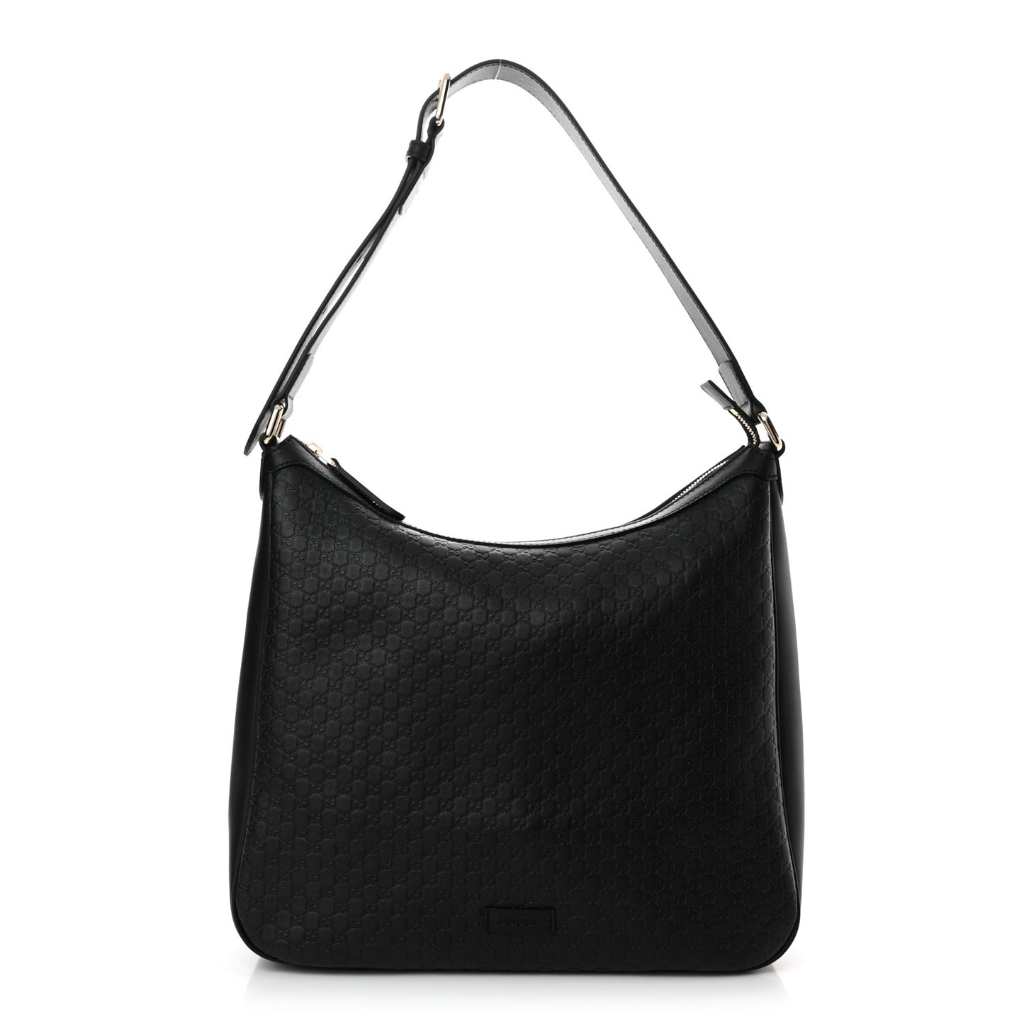 Microguccissima Shoulder Bag Black