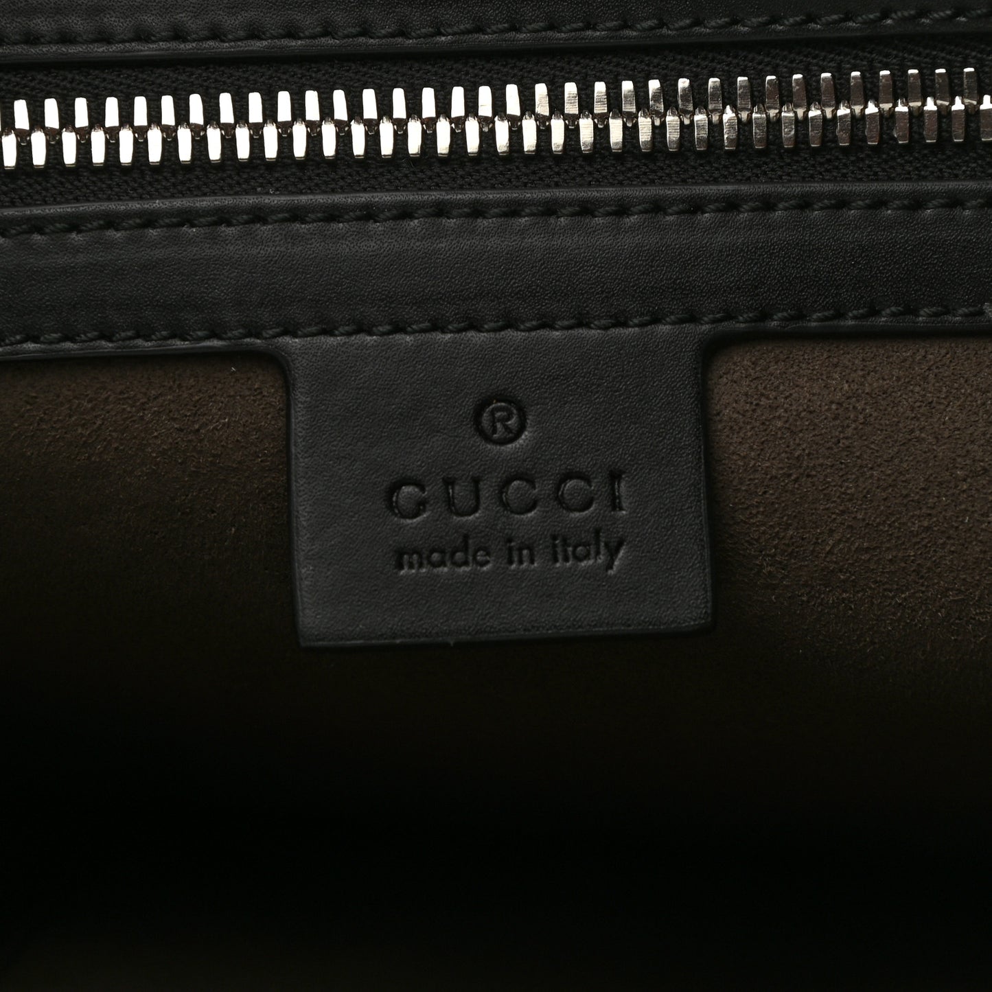 GG Supreme Monogram Mens Wristlet Black